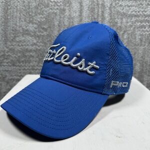 Titleist Pro V1 Golf Hat Mens Blue‎ Adjustable Footjoy SnapBack Mesh Embroidered